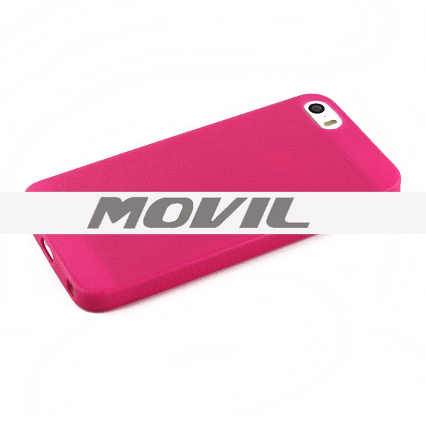 NP-2352 Ultra delgado transparente TPU funda para iPhone 5s-1